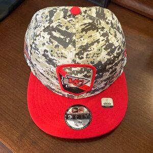 NFL Kanas City Chiefs New Era Youth Hat NWOT
